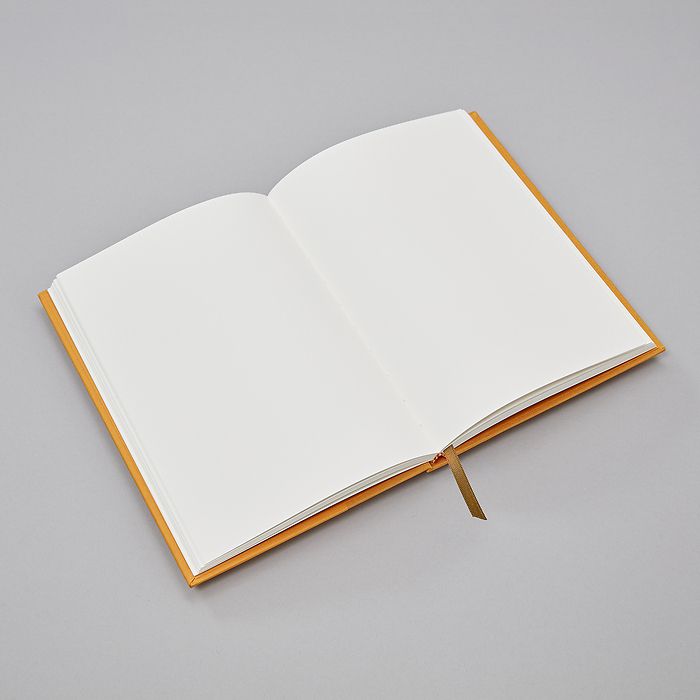 NA Carnet de notes (A5) GoldenHour, linge-papier, 172p., 100g/m2, Blanc