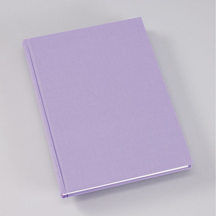 Carnet de Notes Classic (B5) blanc, lilac silk