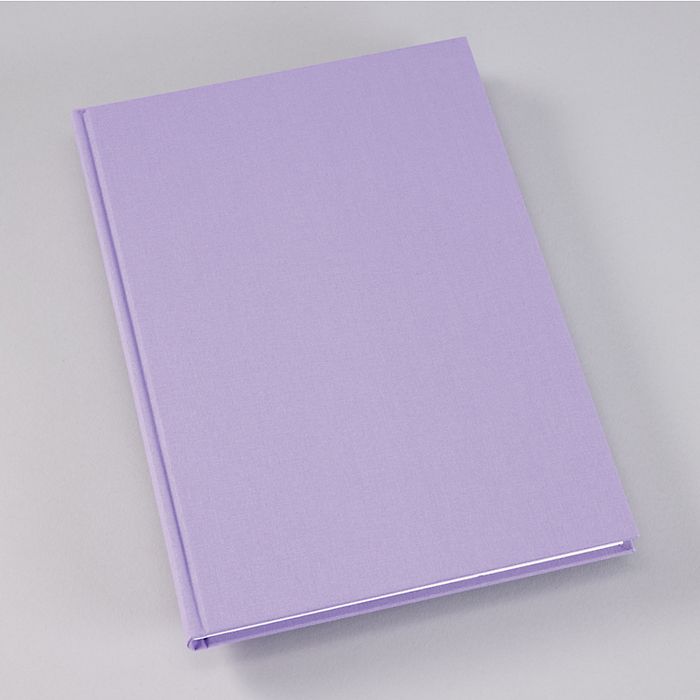 Carnet de Notes Classic (A4) blanc, lilac silk