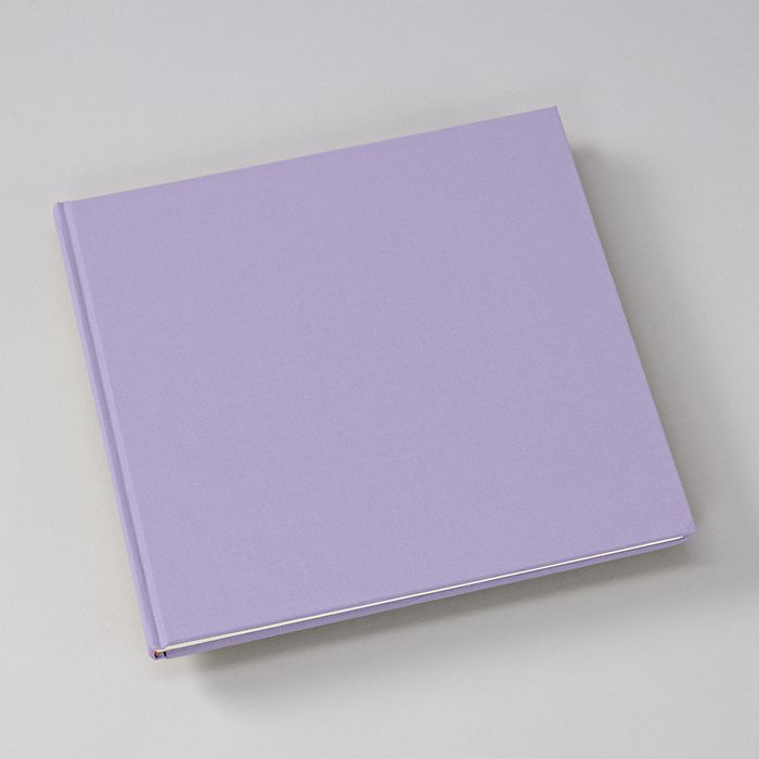 Livre d'Or Slim, lilac silk