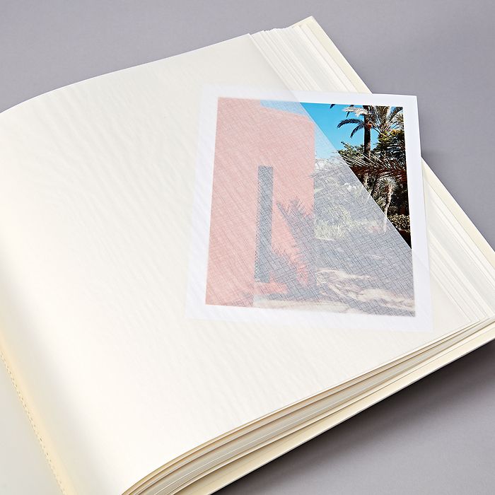 Jumbo Album avec papier cristal